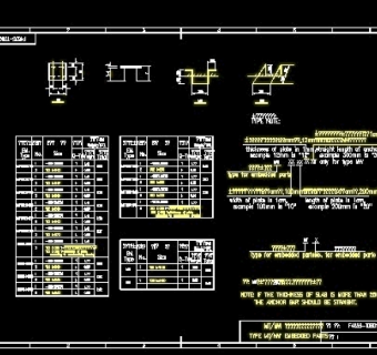 预埋件图籍(CAD版本)中英文对照