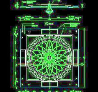 中式顶棚、西式顶棚、常用顶棚、金属顶棚CAD图块素材32