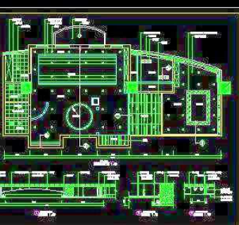 设计公司、装饰公司cad详图、装修施工图纸5例-25