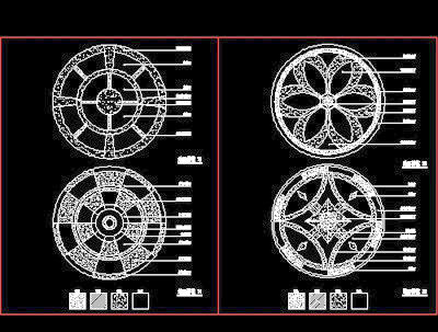 花街铺地、石材拼花、中式铺地-cad地面图块20080914更新19