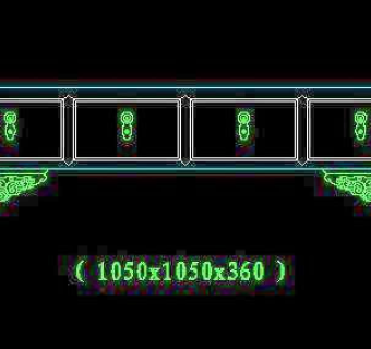 中式家具图块-cad家具图块16