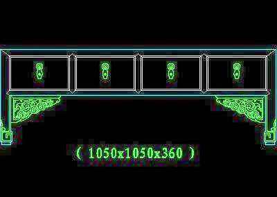 中式家具图块-cad家具图块16