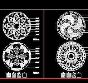 花街铺地、石材拼花、中式铺地-cad地面图块20080914更新17
