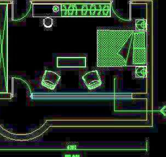 卧室CAD祥图素材17