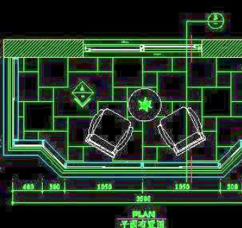 阳台cad祥图素材20