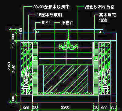 餐厅包间详图-CAD餐饮空间图纸素材2