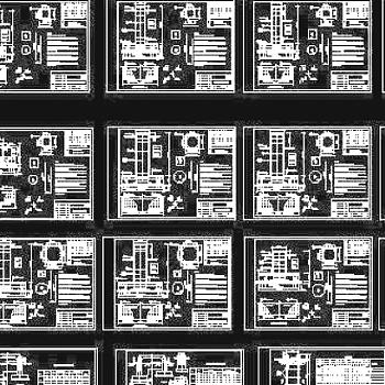 最常用110KV铁塔基础CAD图3D模型