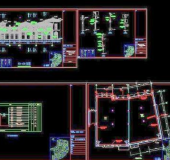 CAD外立面图素材下
