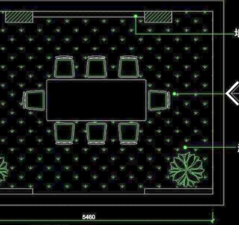 CAD餐厅设计素材