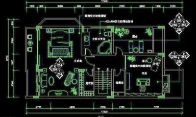 CAD别墅设计素材