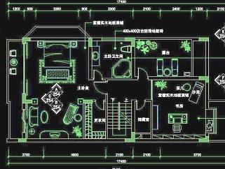 CAD别墅设计素材
