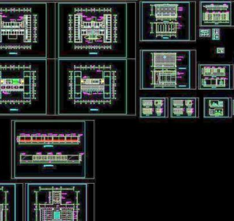 公司装修CAD施工图