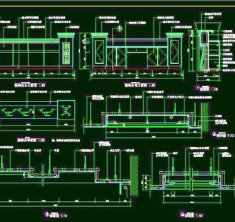 CAD之公司办公场所布置设计