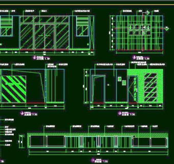 CAD之公司办公场所布置设计