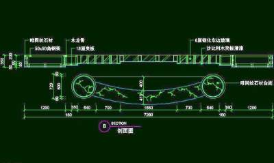 CAD之吧台收银台服务台设计