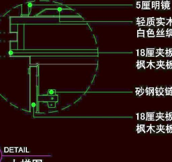 CAD之化妆道具店面布置