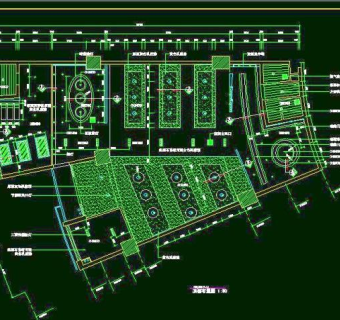 CAD之公司办公场所布置设计