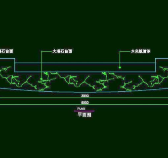 CAD之吧台收银台服务台设计