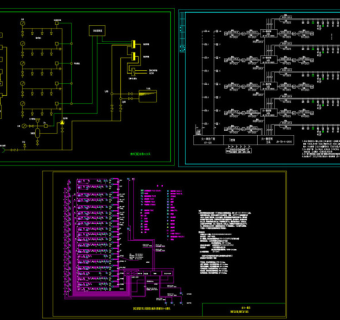 消防系统图CAD图纸