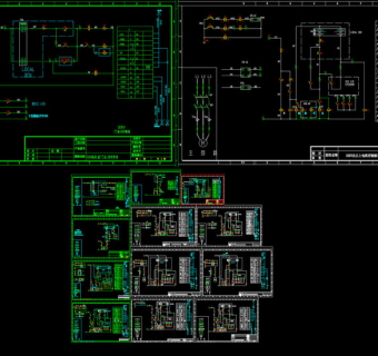 几种电机控制原理图CAD图纸
