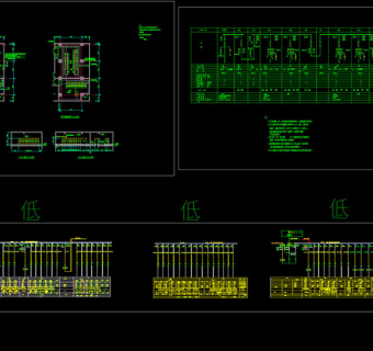 10KV高压引入变电所平面布置CAD图纸