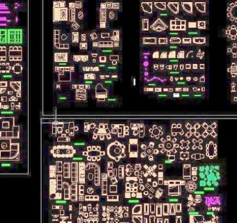 室内装饰CAD图库