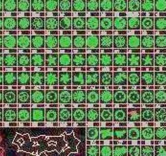 cad图块-植物平面图例