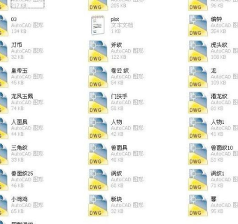殷商图案CAD素材