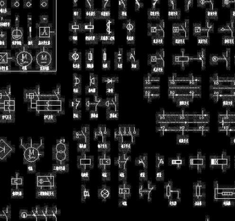 常用cad电气制图标准图形