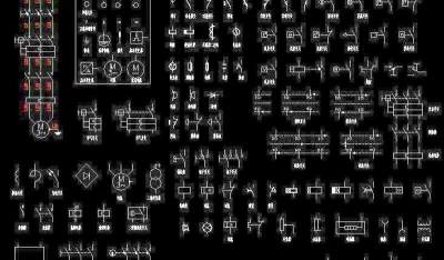 常用cad电气制图标准图形