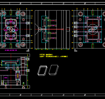 模具设计图纸CAD图纸