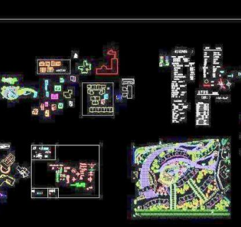 常用cad景观图库