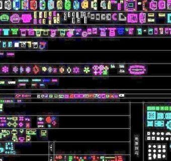 百姓家居cad平面图库