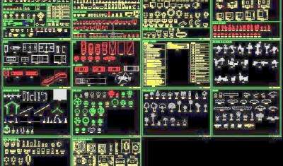 很齐全的CAD综合图库图块（某老师多年的收藏……）