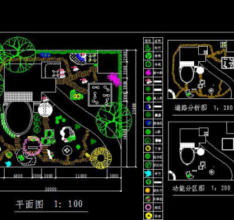 园林建筑CAD设计图