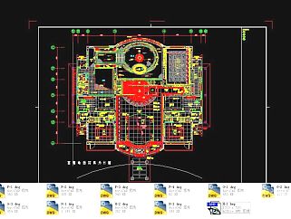 香港别墅CAD装修图