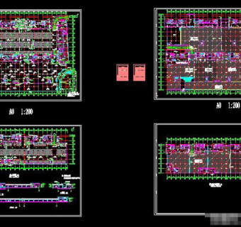 商场建筑cad设计图