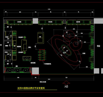室内装修方案CAD图