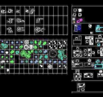 常用CAD平面图库