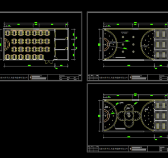 蛋糕店CAD施工图
