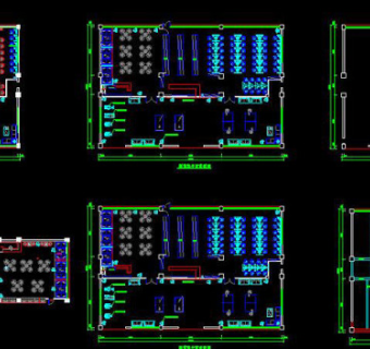 CAD阅览室施工图