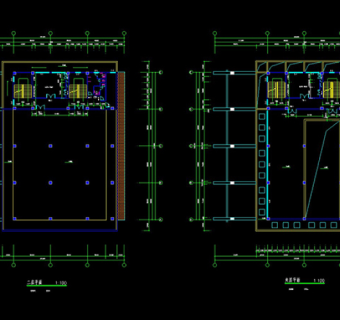 博物馆建筑CAD施工图
