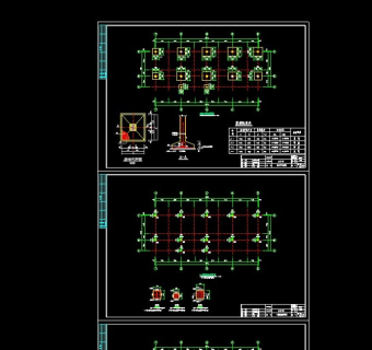 古代徽派建筑马头墙cad结构设计施工图