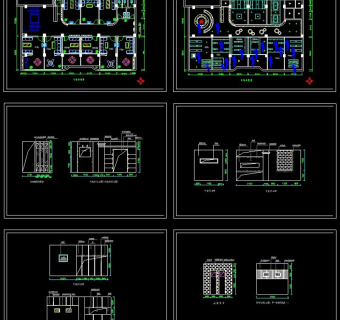 咖啡厅装修CAD图纸