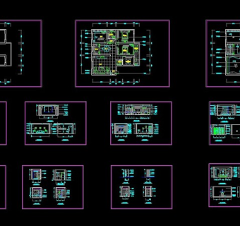 品家居cad装修设计图纸