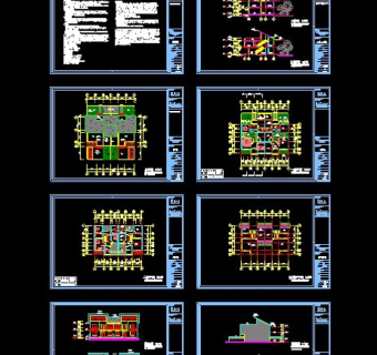 河南省某新农村多层住宅CAD设计说明