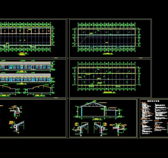 某两层办公楼CAD施工图