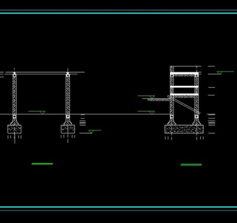 蔬菜土豆贮藏窖CAD平面设计施工图纸