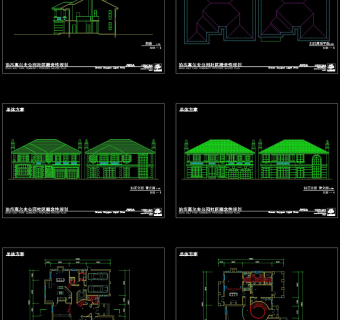 别墅cad设计详图源文件
