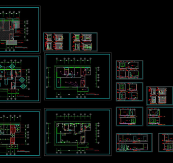 工装装修cad图纸